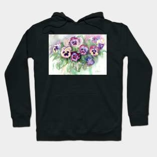 Pansies Hoodie